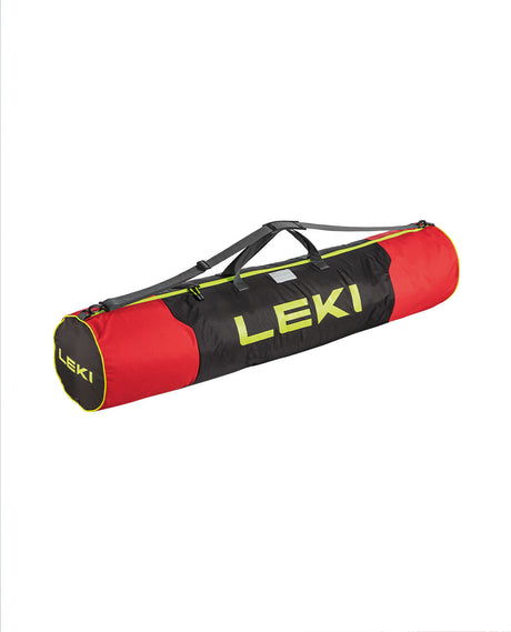 Leki Pole Bag - Bright Red / Black / Neon Yellow 