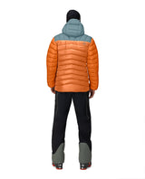 Norröna Men Lyngen Down850 Hood - Gold Flame - Alpingaraget