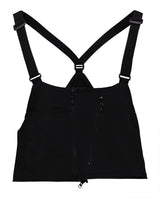 Norröna Men Accessories Flex1 Ski/Snowboard Zip-in Bib – Caviar Black - Alpingaraget