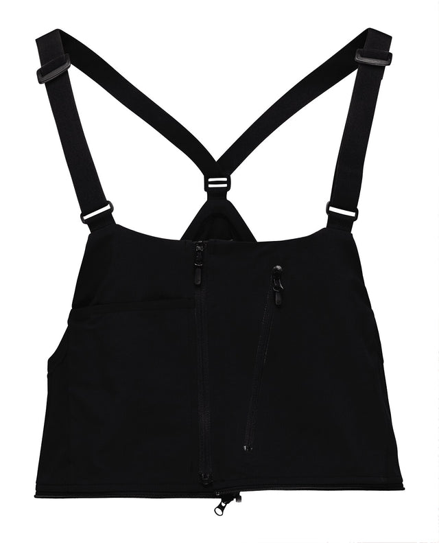 Norröna Men Accessories Flex1 Ski/Snowboard Zip-in Bib – Caviar Black - Alpingaraget