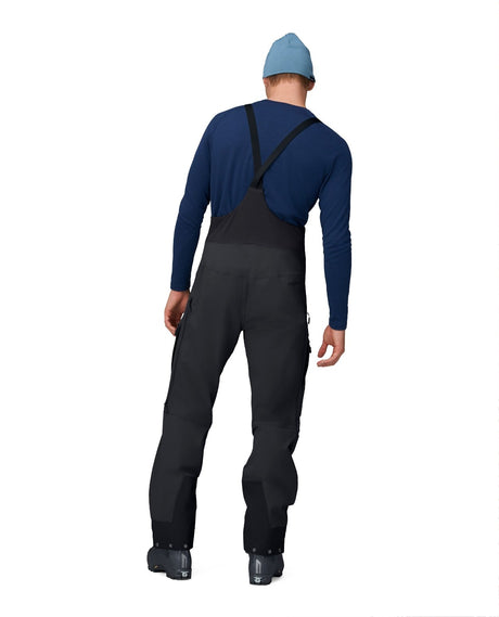 Norröna Men Møre Flex1 Bib – Caviar Black - Alpingaraget