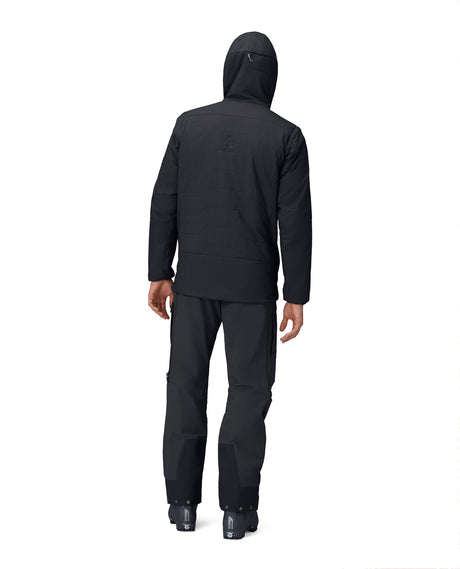 Norröna Men Møre Thermo60 Aero100 Jacket – Caviar Black - Mellanlager - Alpingaraget