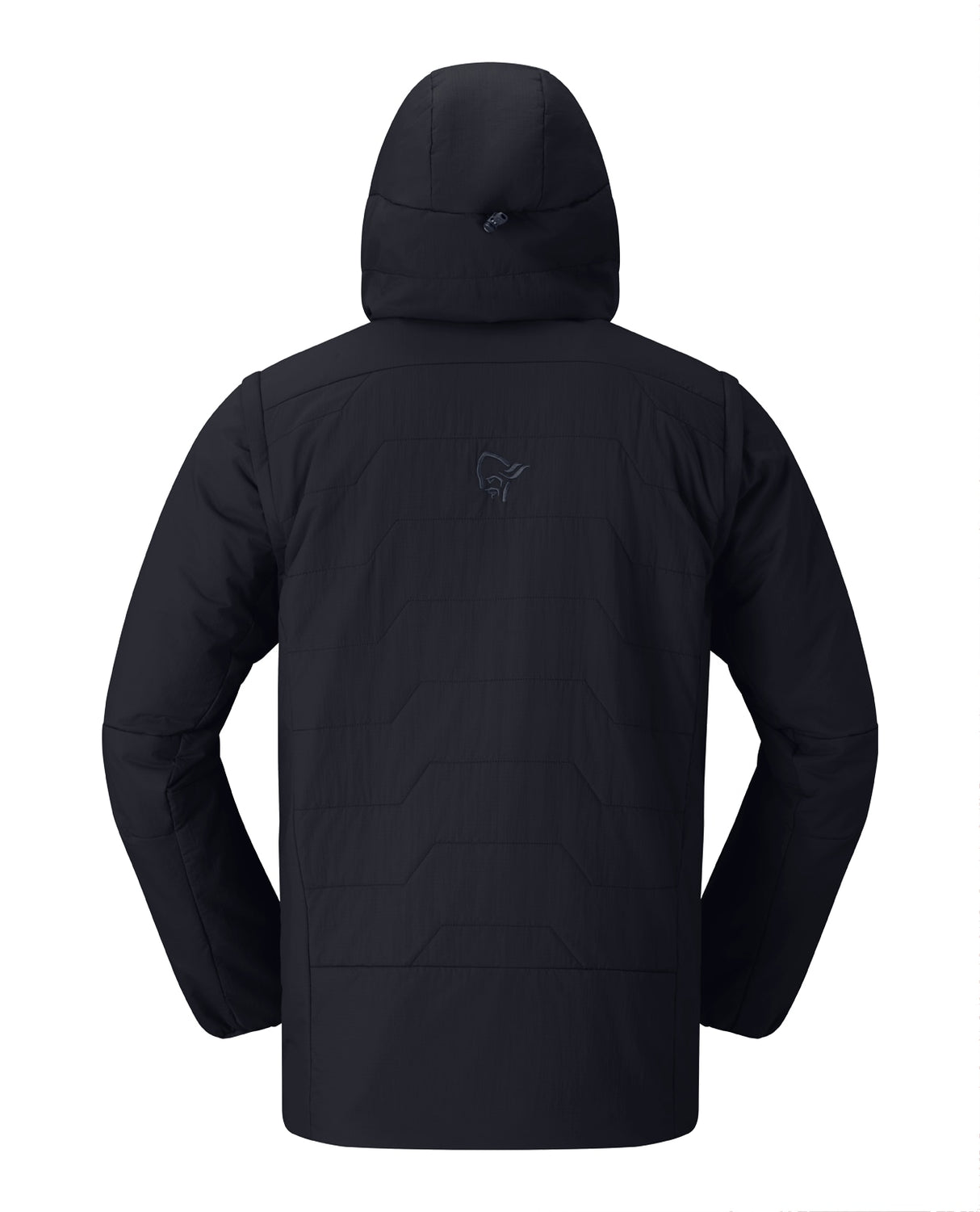 Norröna Men Møre Thermo60 Aero200 Jacket – Caviar Black - Alpingaraget