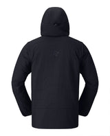 Norröna Men Møre Thermo60 Aero200 Jacket – Caviar Black - Alpingaraget