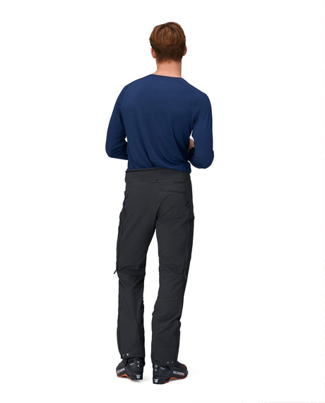 Norröna Men Lyngen Flex1 Light Pants - Caviar Black - Skidbyxor - Alpingaraget