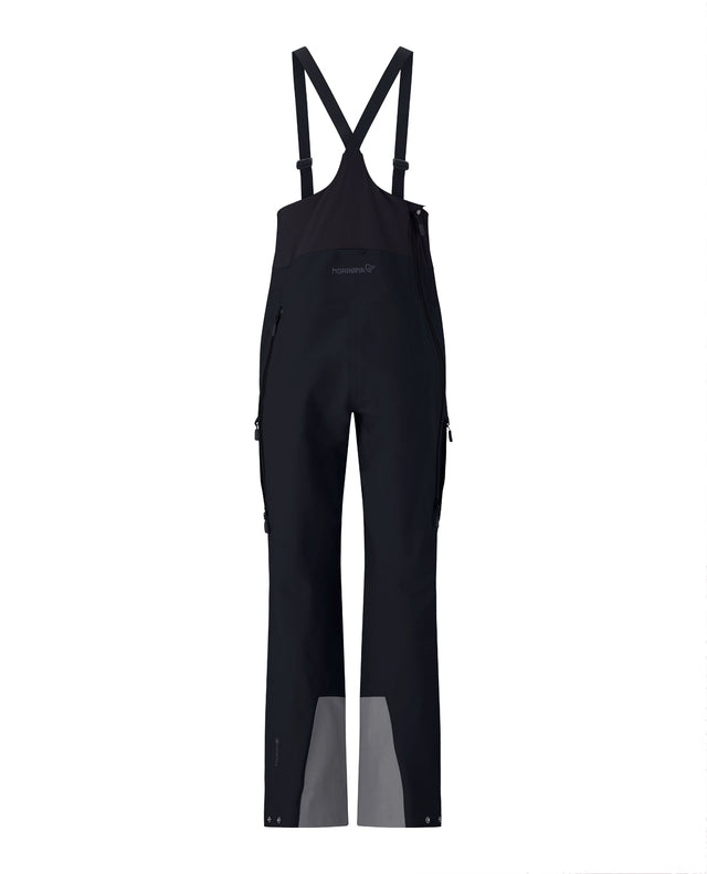 Norröna Women Møre Gore-Tex Salopette - Caviar Black - Alpingaraget