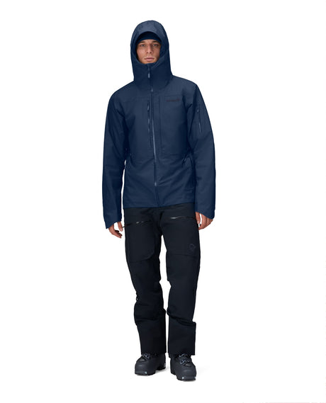 Norröna Men Lofoten Gore - Tex Insulated Jacket - Indigo Night - Skidjackor - Alpingaraget