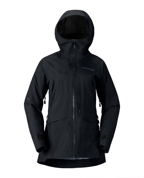 Norrøna Women Møre Gore-Tex Jacket – Caviar Black  Alpingaraget
