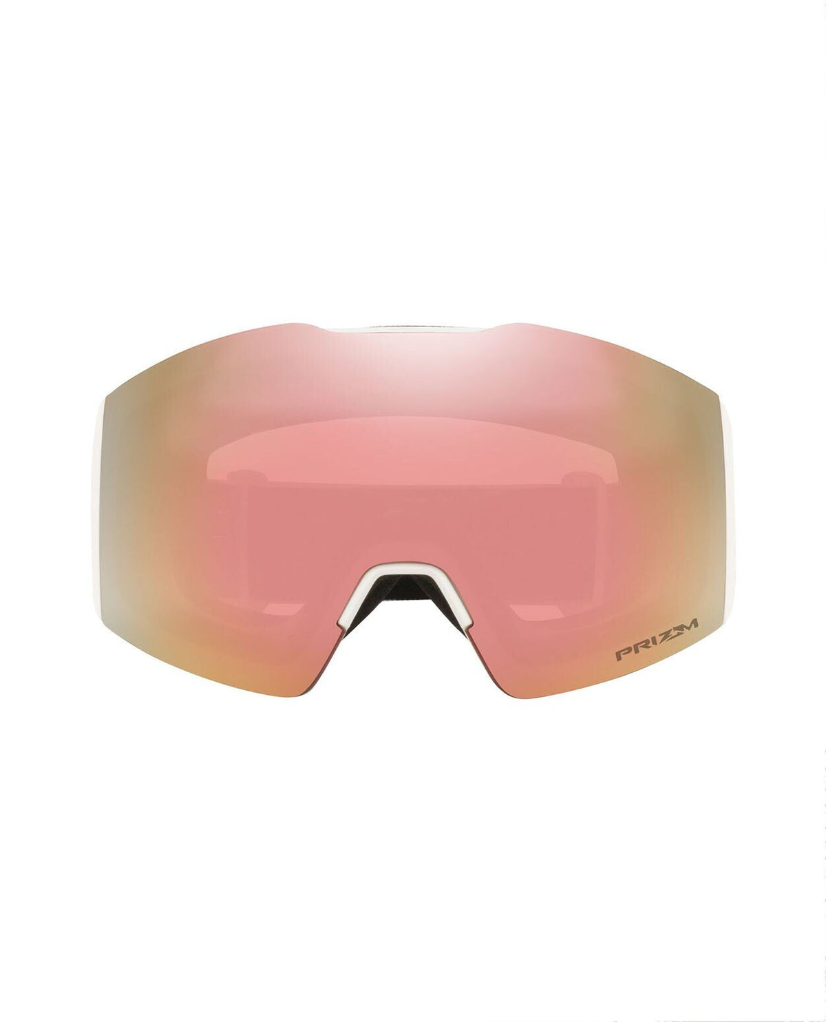 Oakley Fall Line M - Matte White/Prizm Snow Rose Gold Iridium - Goggles - Alpingaraget