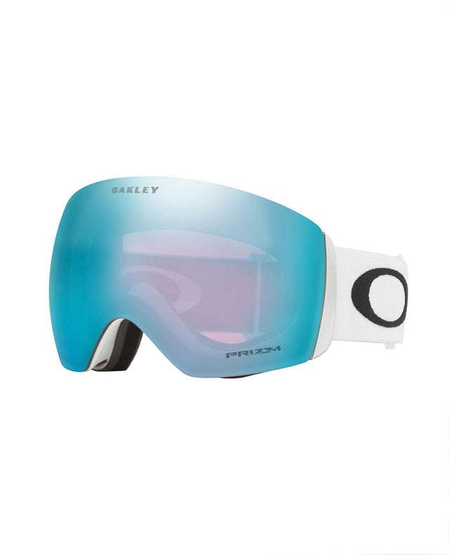 Oakley Flight Deck L - Matte White/Prizm Snow Sapphire Iridium - Alpingaraget