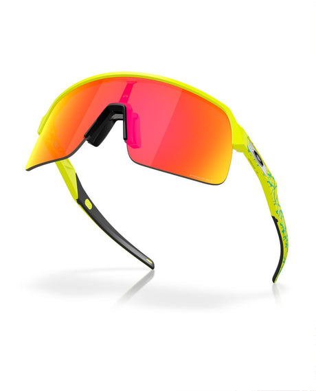 Oakley Sutro Lite - Matte Tennisball Yellow Celeste Neuron/Prizm Ruby - Solglasögon - Alpingaraget