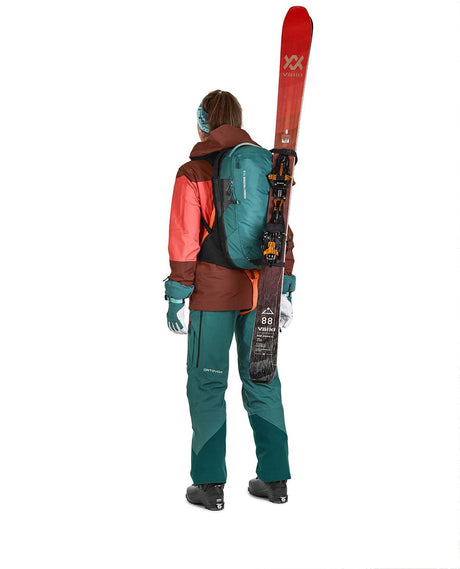 Ortovox Avabag Litric Freeride 16 S Zip - Pacific Green - Lavinryggsäckar - Alpingaraget