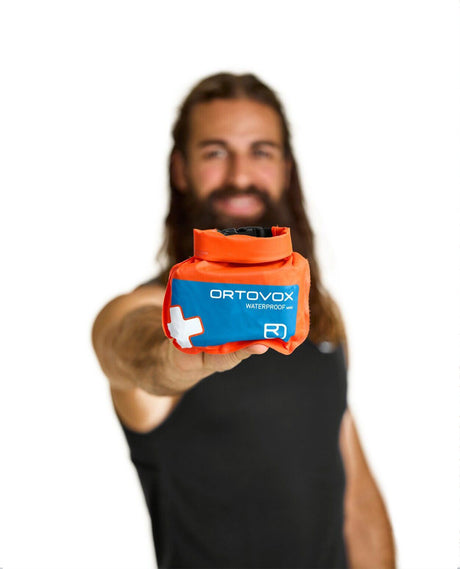 Ortovox First Aid Waterproof Mini - Shocking Orange - Alpingaraget