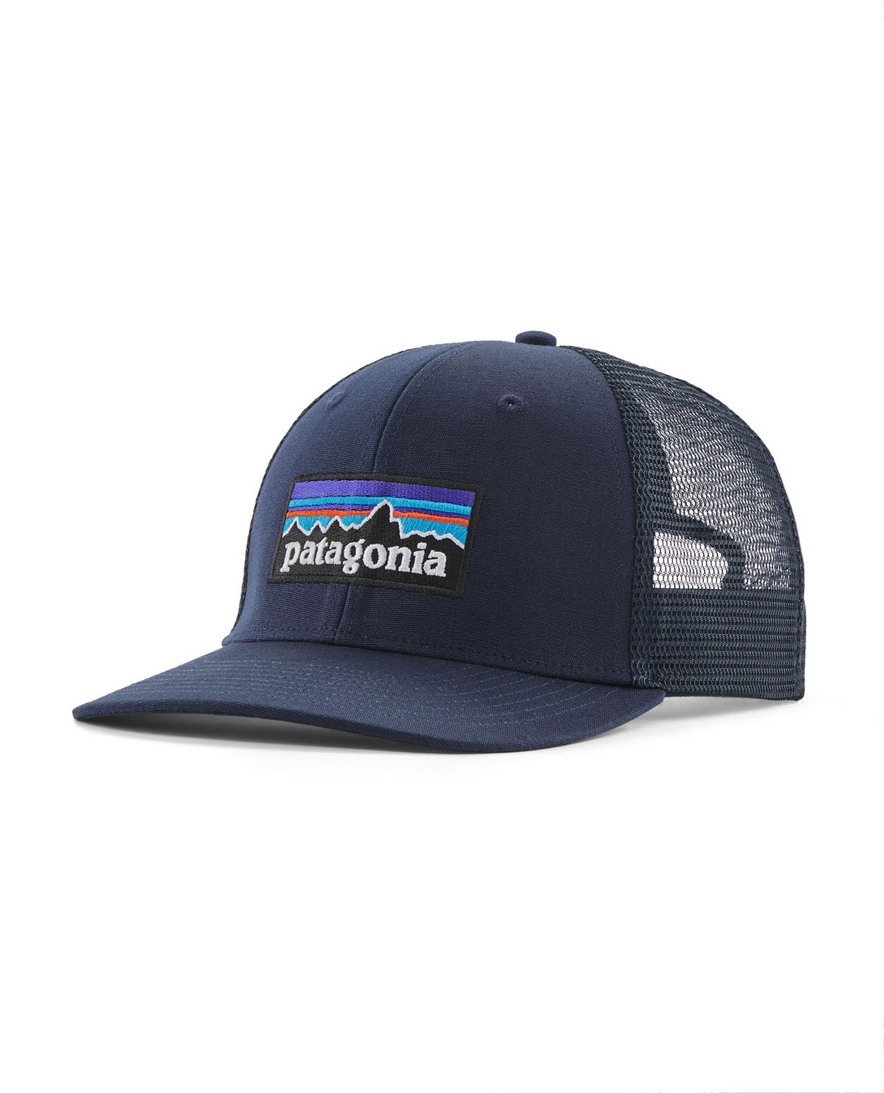 Patagonia P-6 Logo Trucker Hat - New Navy - Alpingaraget