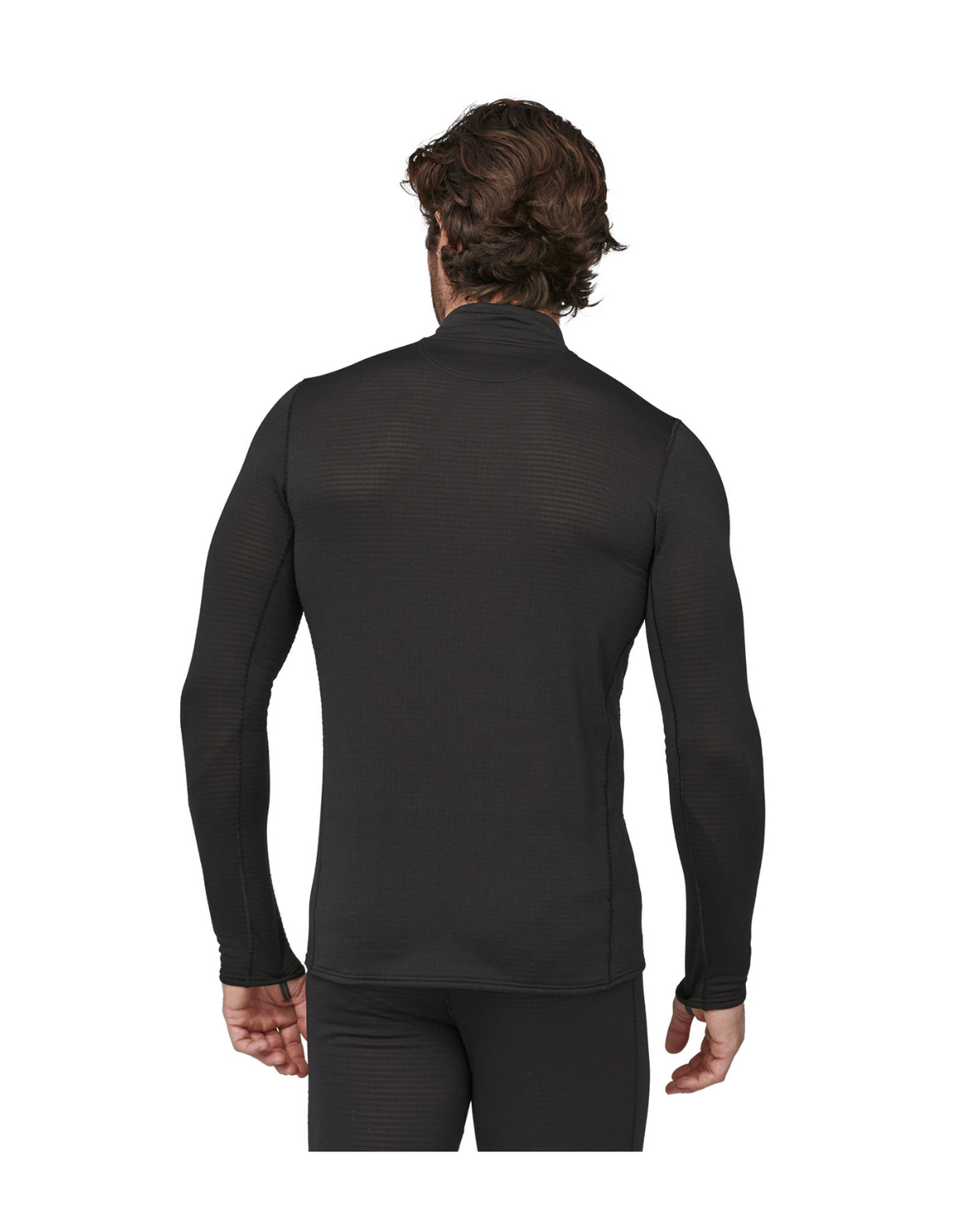 Patagonia Men Cap TW Zip Neck - Black  Alpingaraget