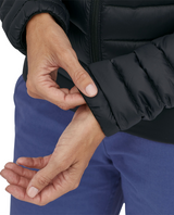 Patagonia W Down Sweater Hoody - Black - Alpingaraget