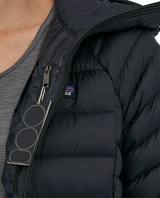 Patagonia W Down Sweater Hoody - Black - Alpingaraget