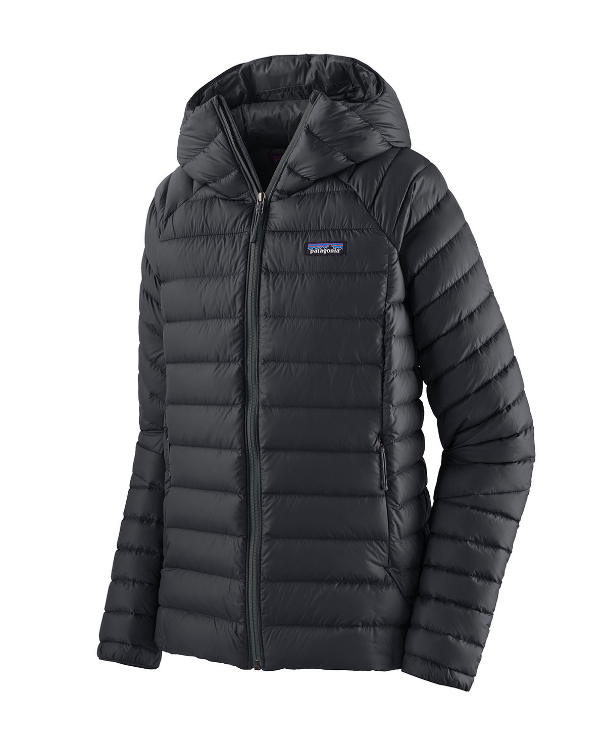 Patagonia W Down Sweater Hoody - Black - Alpingaraget
