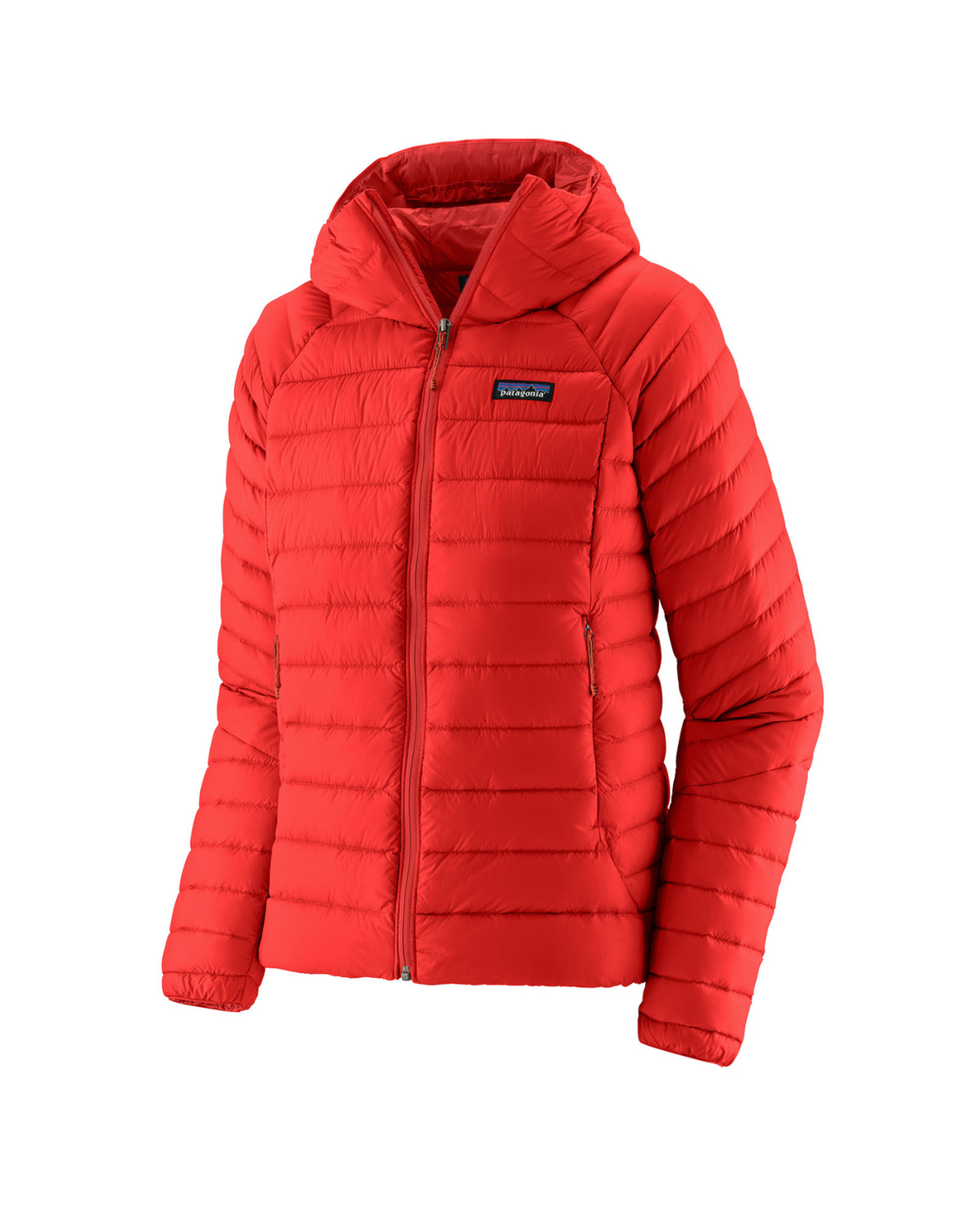 Patagonia Women Down Sweater Hoody - Sizzle Red  Alpingaraget