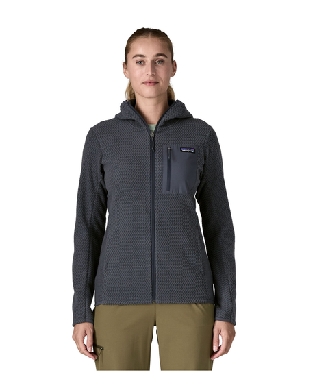Patagonia Women R1 Air Full-Zip Hoody - Smolder Blue - Alpingaraget
