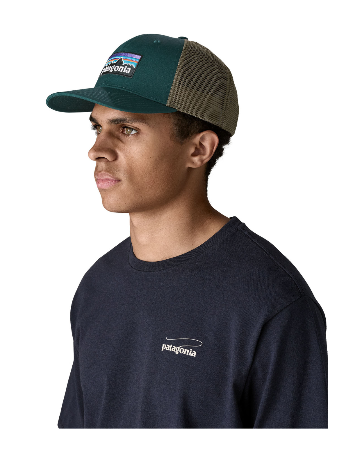 Patagonia P-6 Logo Trucker Hat - Cascade Green  Alpingaraget