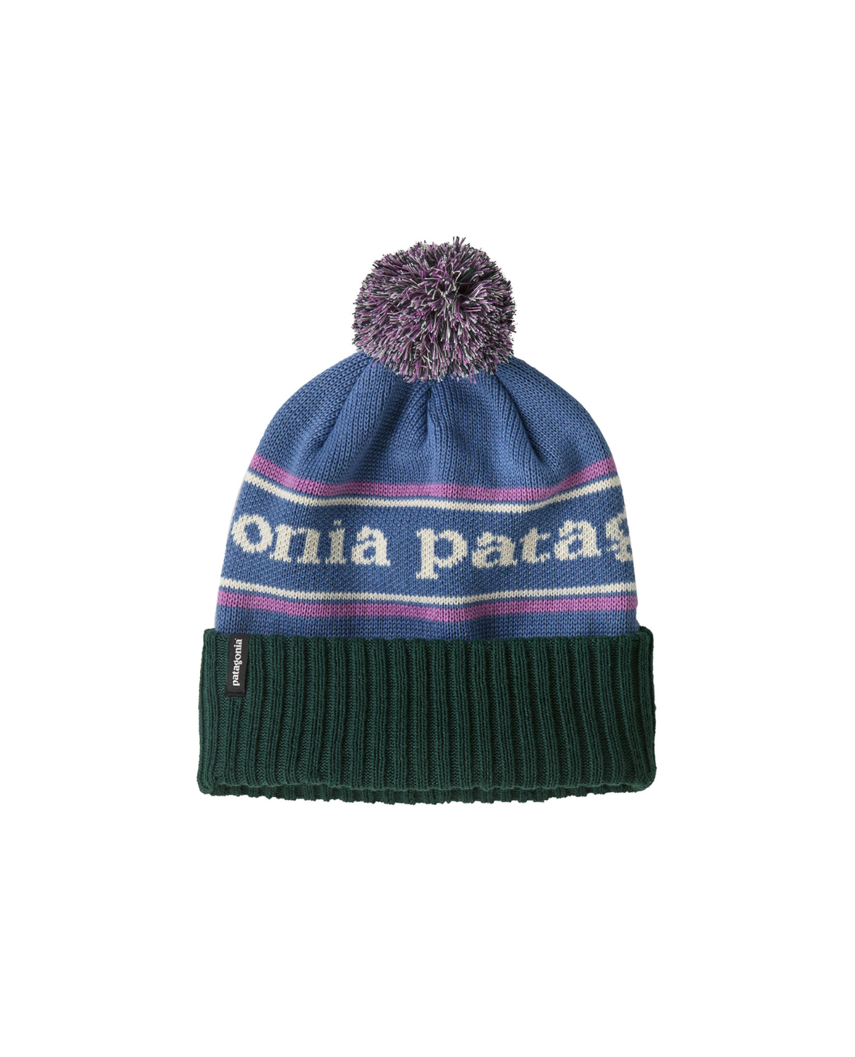 Patagonia Powder Town Beanie - Park Stripe: Barnacle Blue  Alpingaraget