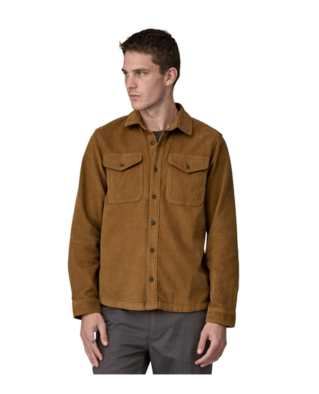 Patagonia Men Corduroy Shirt - Coriander Brown - Alpingaraget
