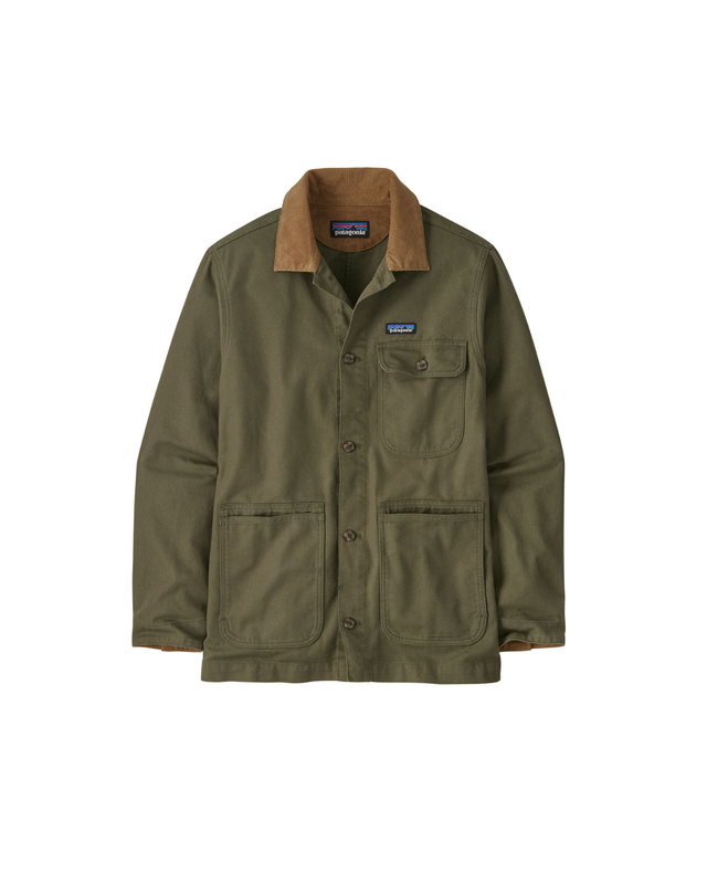 Patagonia Men Point Reyes Canvas Jacket - Basin Green  Alpingaraget