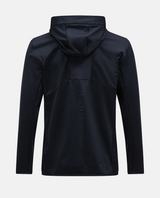 Peak Performance Men Utility Light Zip Hood - Black / Black  Alpingaraget