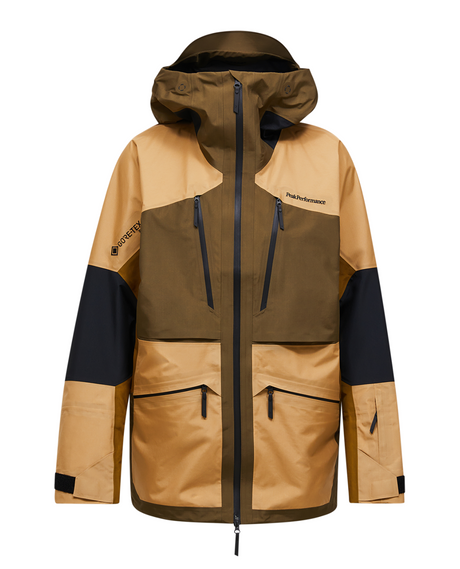 Peak Performance Men Vertical Gore-Tex Pro Jacket - Meadow Moss / Sierra Sand  Alpingaraget