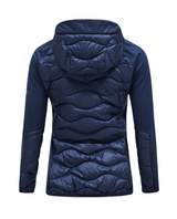 Peak Performance Women Helium Down Hybrid Hood - Blue Shadow  Alpingaraget