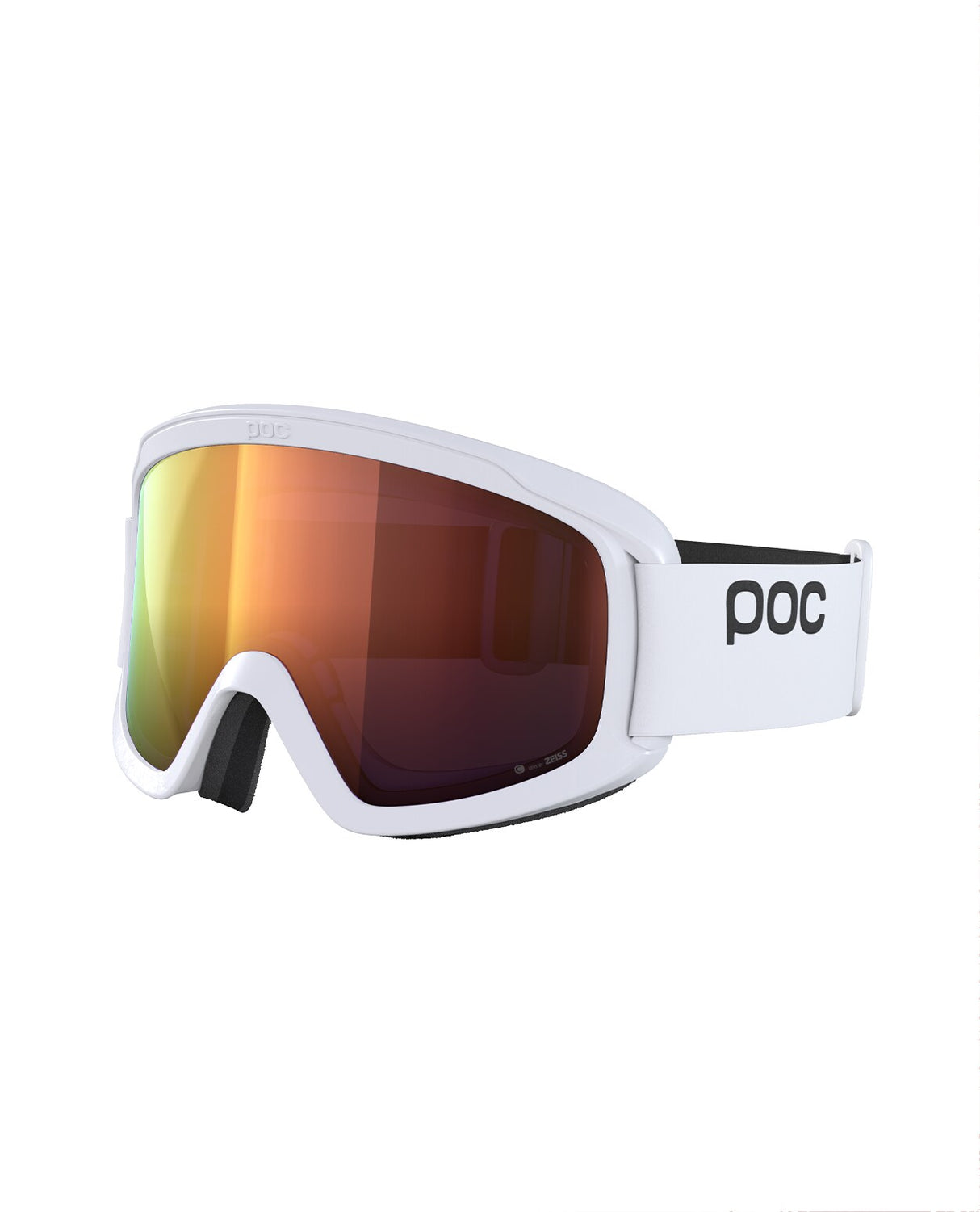 POC Opsin - Hydrogen White/Partly Sunny Orange - Alpingaraget