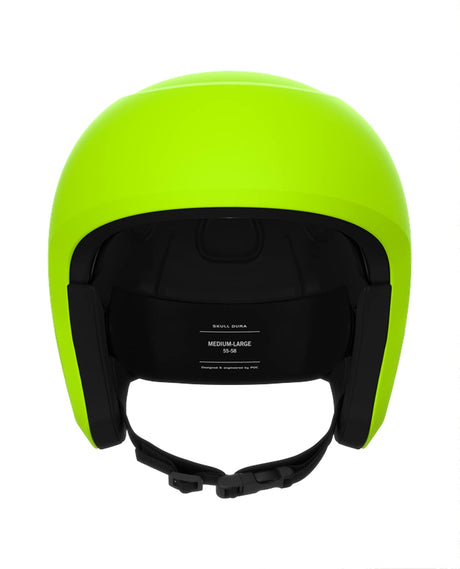 POC Junior Skull Dura - Fluorescent Yellow/Green Matt  Alpingaraget