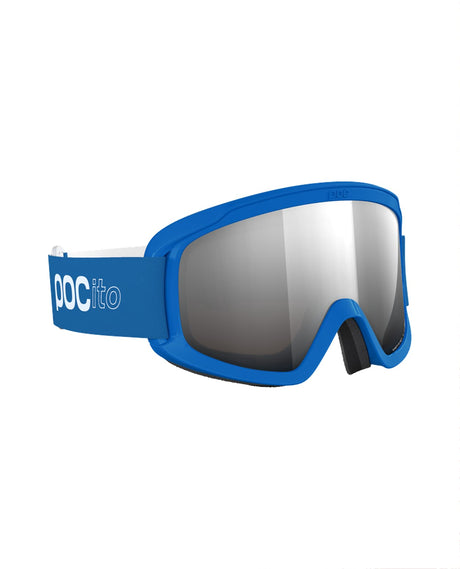 POC POCito Opsin - Fluorescent Blue/Partly Sunny Silver - Juniorgoggles - Alpingaraget