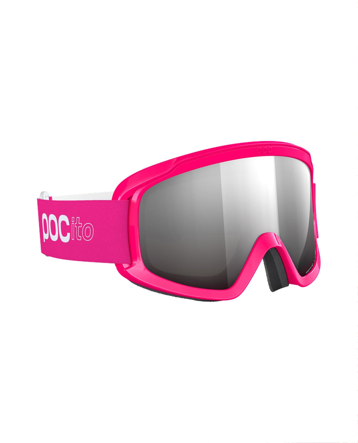 POC POCito Opsin - Fluorescent Pink/Partly Sunny Silver - Alpingaraget