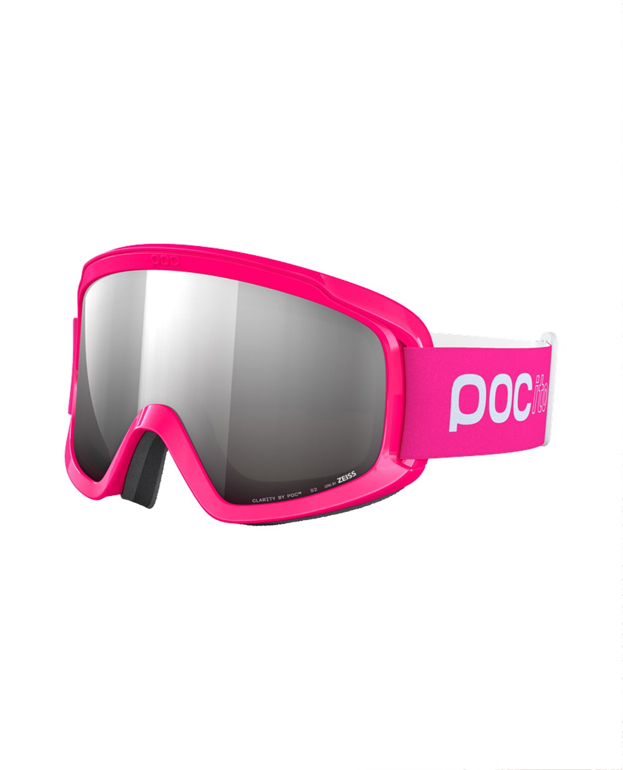 POC POCito Opsin - Fluorescent Pink/Partly Sunny Silver - Alpingaraget