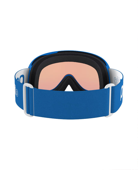 POC POCito Retina - Fluorescent Blue/Partly Sunny Light Orange - Juniorgoggles - Alpingaraget
