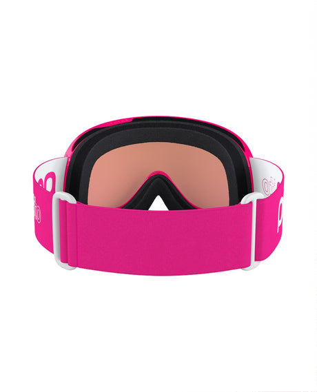 POC POCito Retina - Fluorescent Pink/Partly Sunny Light Orange - Juniorgoggles - Alpingaraget