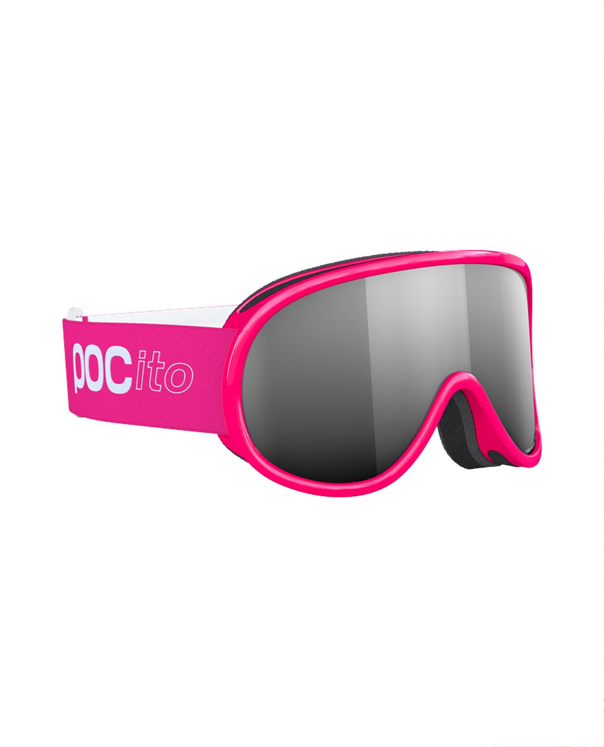 POC POCito Retina - Fluorescent Pink/Partly Sunny Silver 