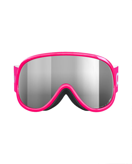 POC POCito Retina - Fluorescent Pink/Partly Sunny Silver 
