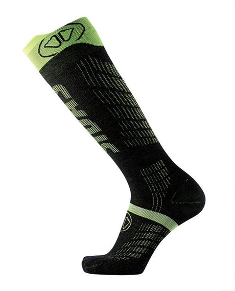 Sidas Ski Ultrafit Socks - Svart Gul - Strumpor - Alpingaraget
