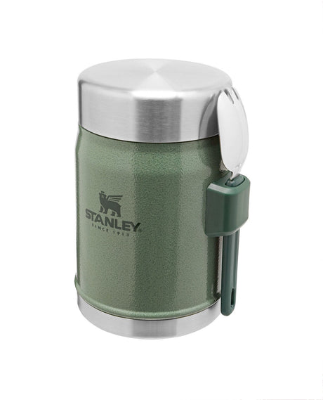 Stanley The Legendary  Food Jar+Spork  0.4l - Hammertone Green - Alpingaraget